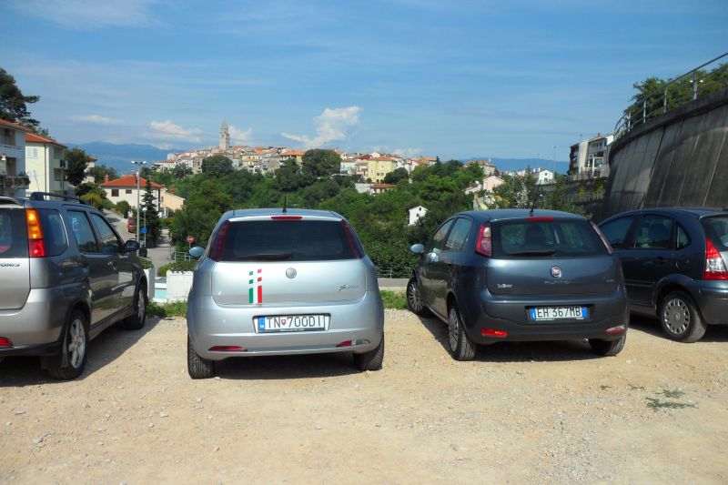 S Tal. kolegom v mestečku Vrbnik